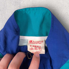 Champion Colour Block Windbreaker - XS