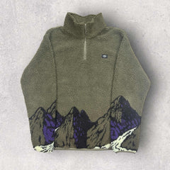 VANS Fleece Sweatshirt with mountain print - L