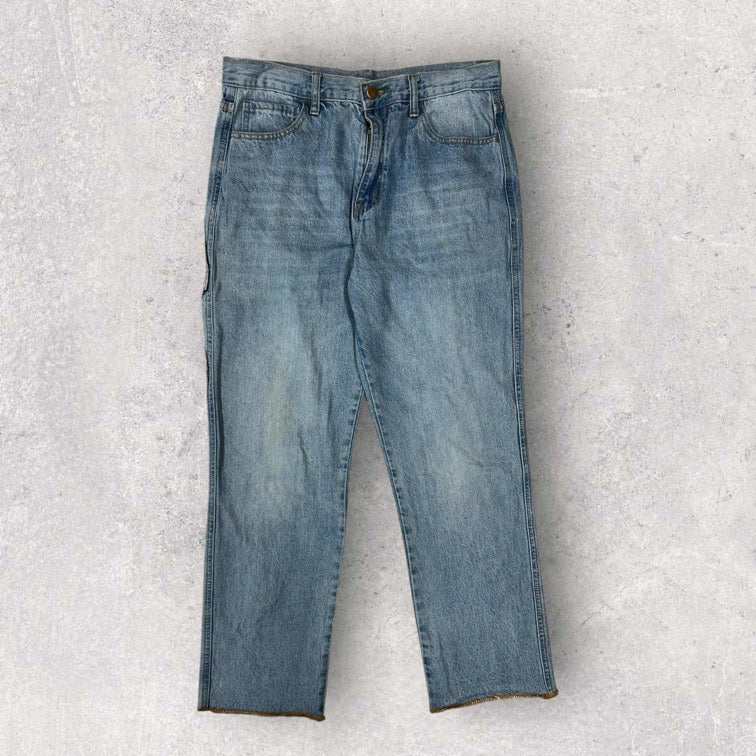 Embroidered Tiger Jeans - W31 L27.5