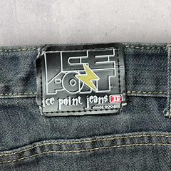 Ice Point Embroidered Jeans - W34 L30