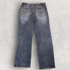 Straight Fit HipHop Jeans - W34 L30