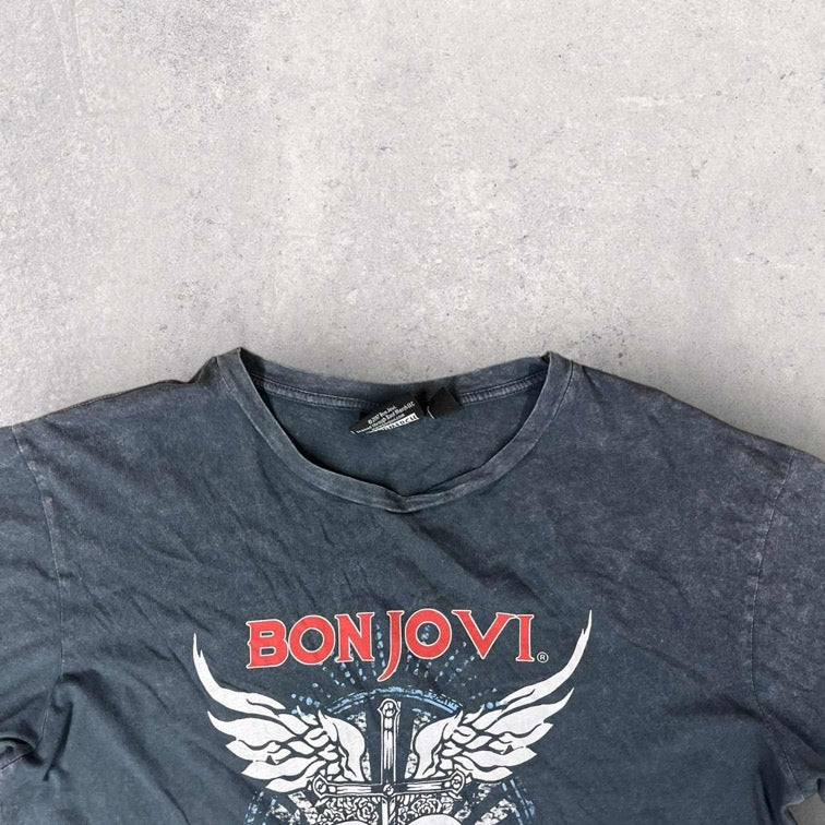 Bon Jovi Graphic T-shirt - UK12