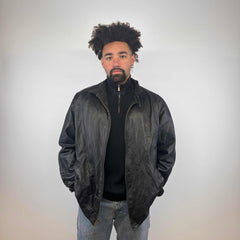 Vintage Polo Ralph Lauren Leather Jacket - XXL