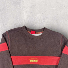 Mustang Colour Block Sweatshirt - L