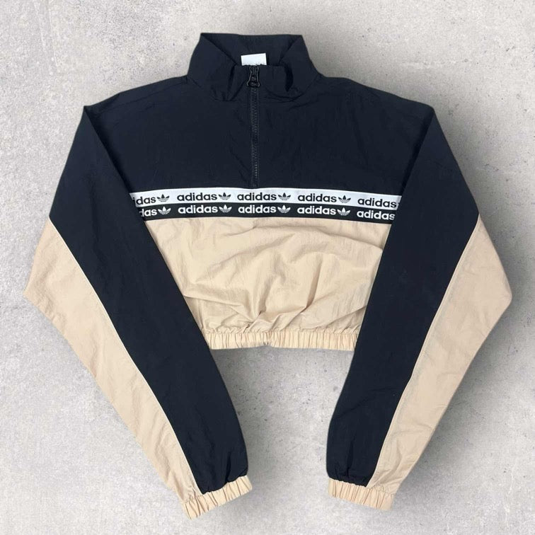 Adidas Cropped Windbreaker - UK6