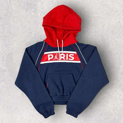 Jordan Cropped Graphic Hoodie - XS