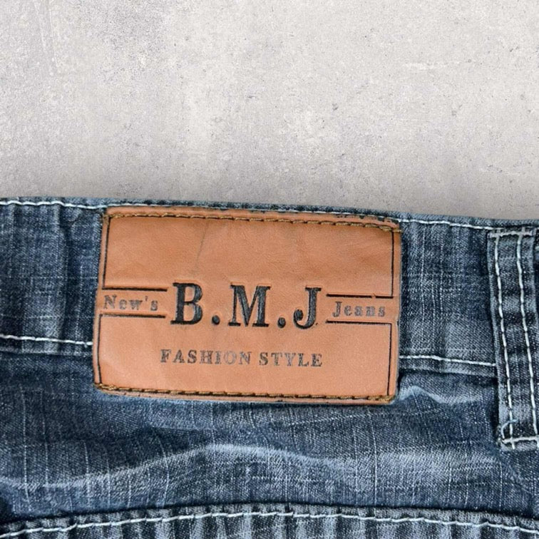 BMJ Embroidered Jeans - W32 L32