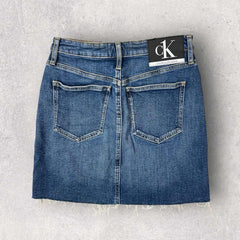 Calvin Klein Denim Mini Skirt - W26