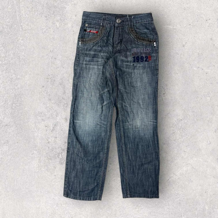 Fubu Jeans Embroidered Jeans - W29 L29.5