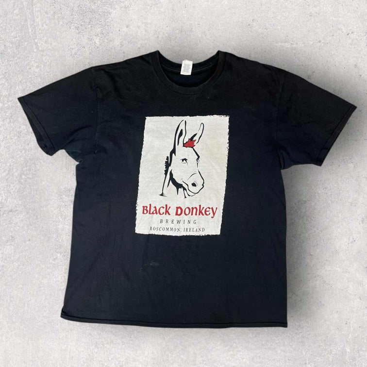 Black Donkey Graphic T-shirt - XL