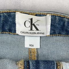 Calvin Klein Denim Mini Skirt - W26