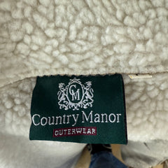 Country Manor Fleece Coat - L