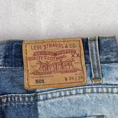Levi’s 501 Colour Block Jeans - W28 L27