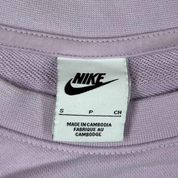 Nike Graphic Cropped Sweatshirt - S