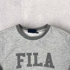 FILA Cropped Graphic Sweatshirt- XS