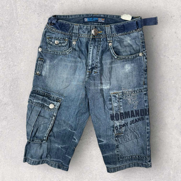 D Day Genius Cargo Shorts - W28