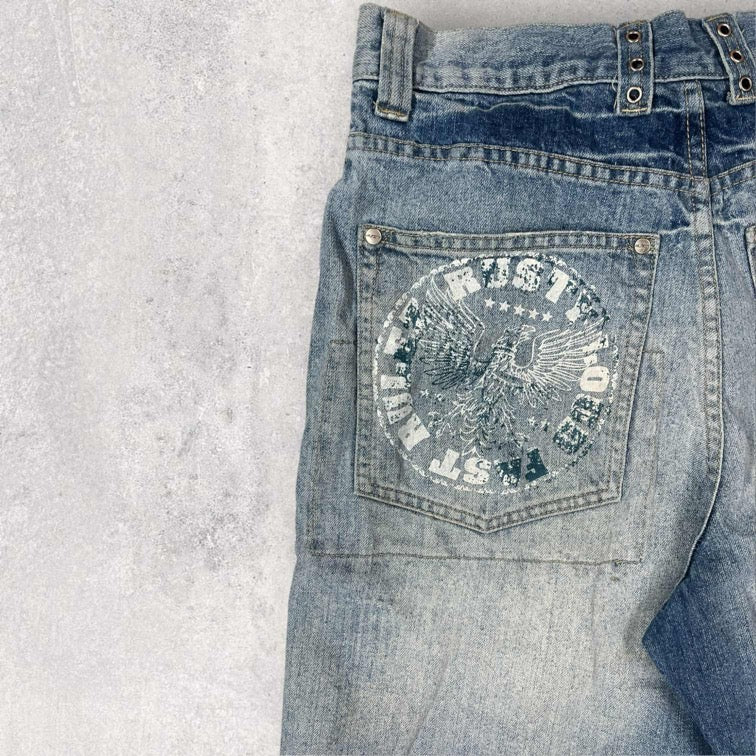 Rusty Graphic Print Shorts - W33