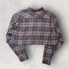 Imperial Cropped Plaid Shirt - 43