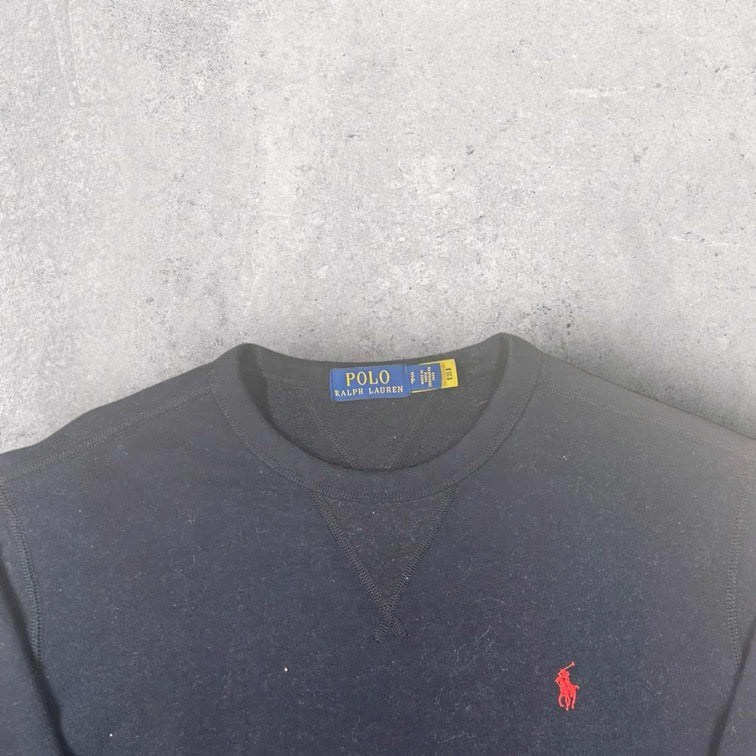 Polo Sweatshirt- S