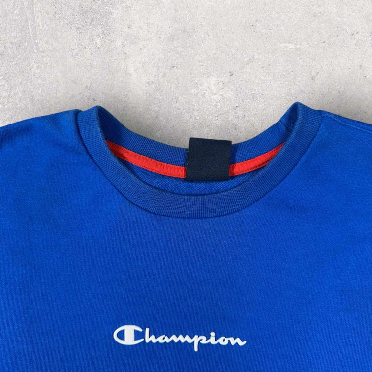 Champion  Windbreaker Sleeve  Sweatshirt - M
