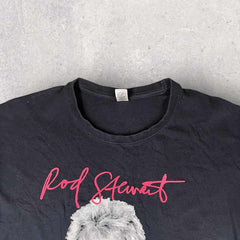 Rod Stewart Graphic T-shirt - L