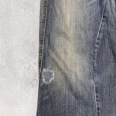 Vintage Japanese  Samuri Embroidered Jeans - W30 L33