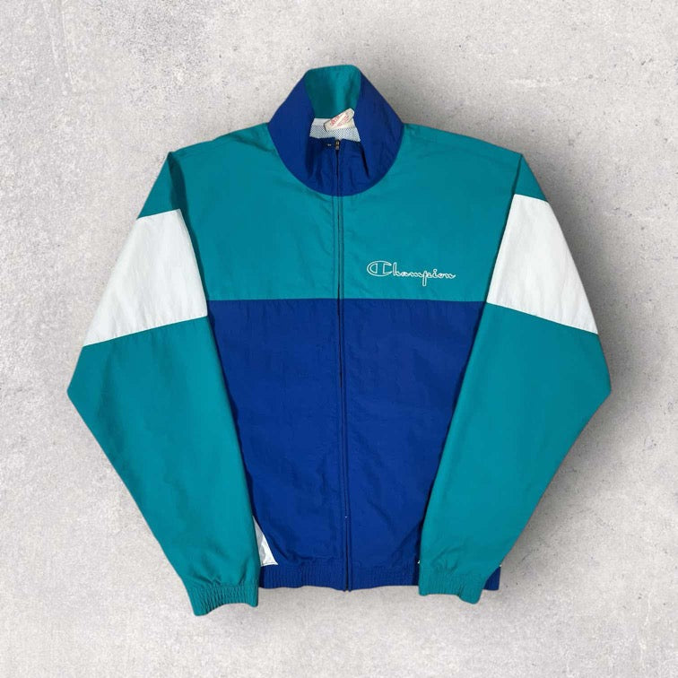 Champion Colour Block Windbreaker - XS
