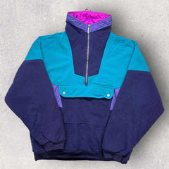 Vintage 90s Nevica 1/2 Zip Fleece - L