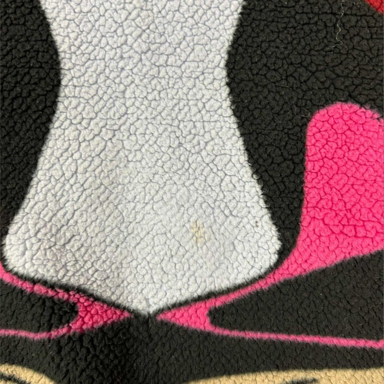 Nike Teddy Fleece Print 1/4 Zip Hoodie - M
