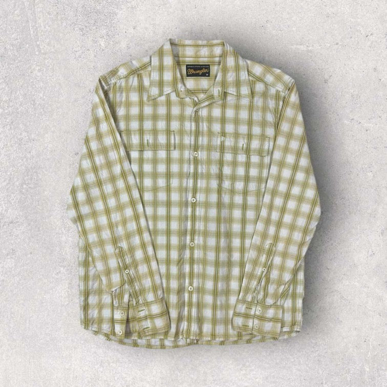 Wrangler Plaid Shirt - M