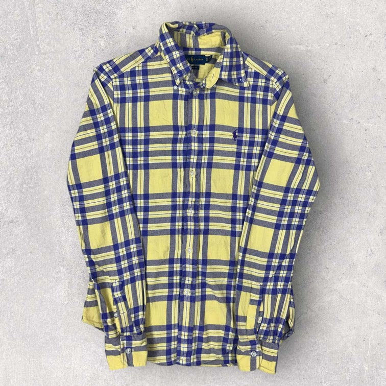 Ralph Lauren Plaid Buttonup Shirt - XS