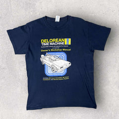 Delorean Graphic T-shirt- L