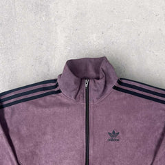 Adidas Fullzip Suede Jacket - S