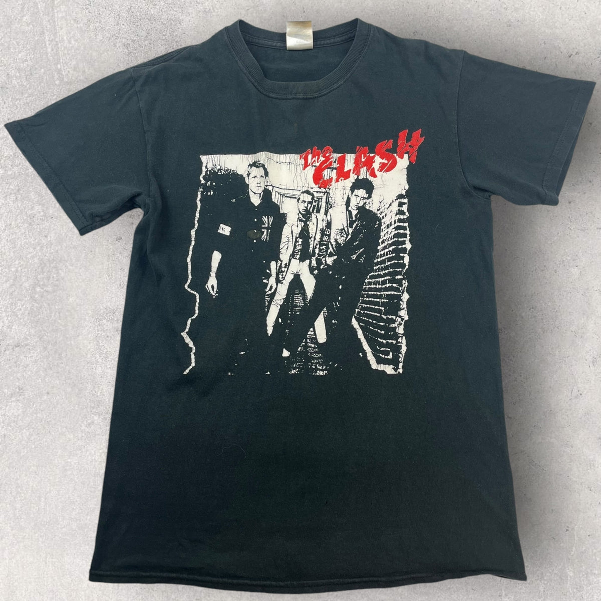 The Clash Rare Debut Album  T-Shrit - S