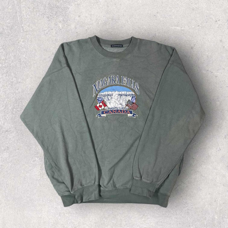 Brandy Melville Niagra Falls Graphic Sweatshirt - ONE SIZE