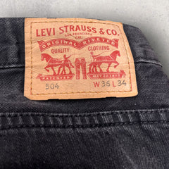 Levi’s 504 Straight Fit Jeans - W36 L34