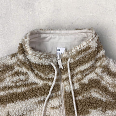 Reebok Cropped 1/4 Zip Fleece - XS