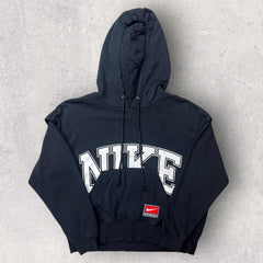 Nike Cropped Graphic Hoodie - S