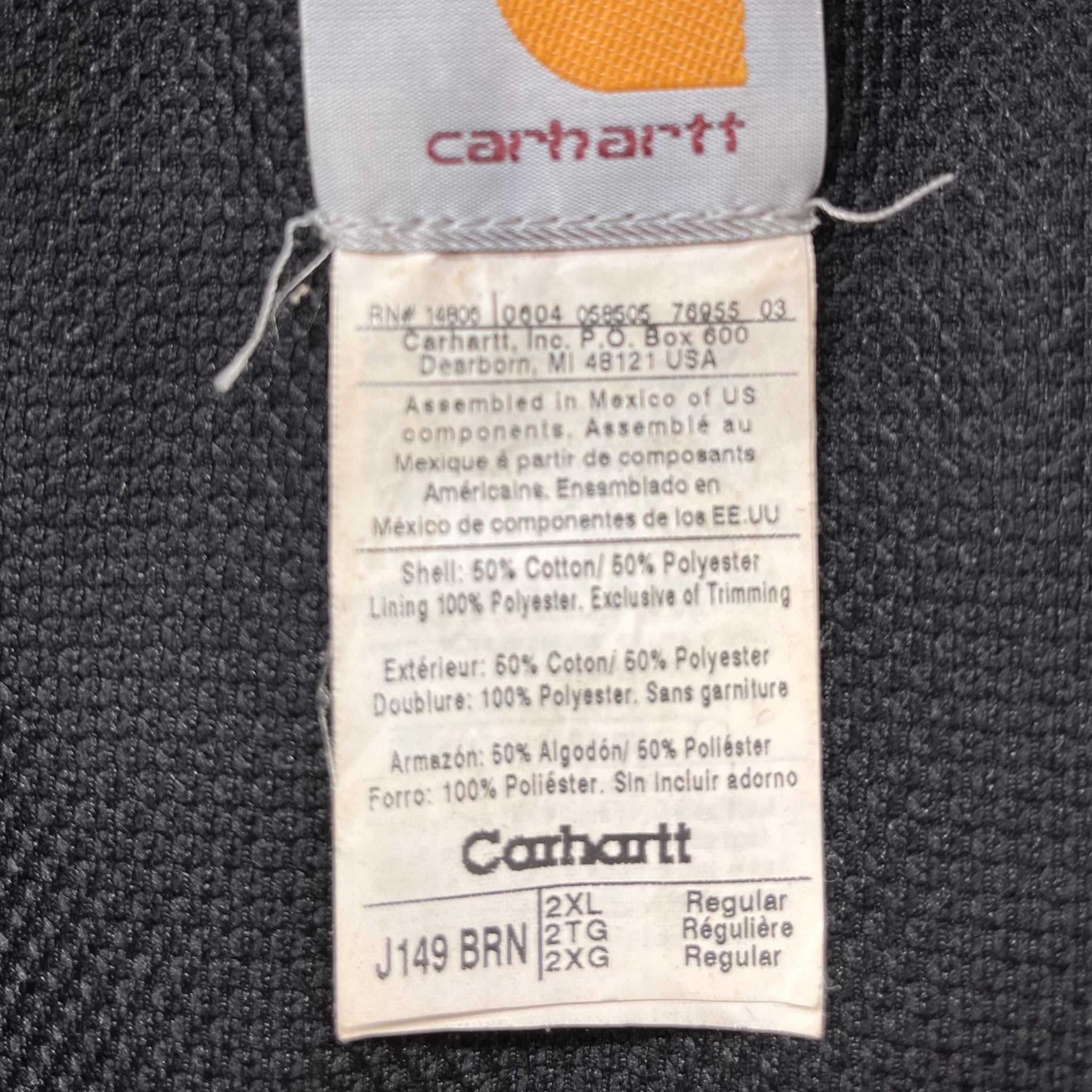 Carhartt Fullzip Hoodie - XXL