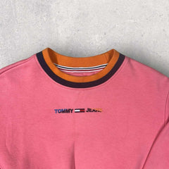 Tommy Jeans Cropped Graphic Sweatshirt - S