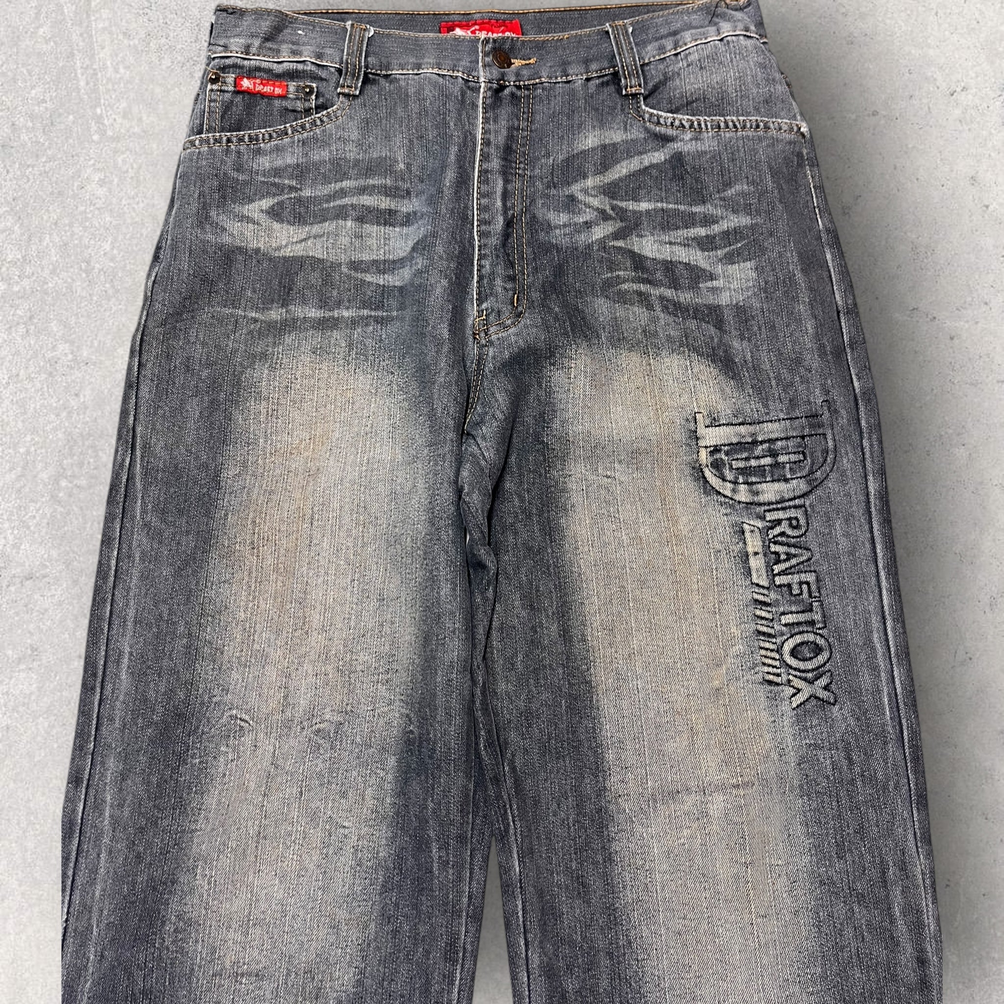 Draftox Skull Jeans W38 L32