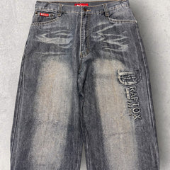 Draftox Skull Jeans W38 L32