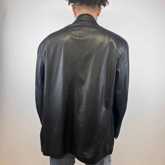 Vintage 7eenflon Leather Jacket - L