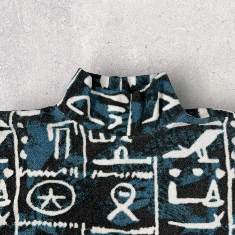Power Machine Turtleneck Fleece - L