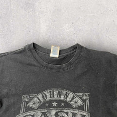 Johnny Cash Graphic T-shirt - M