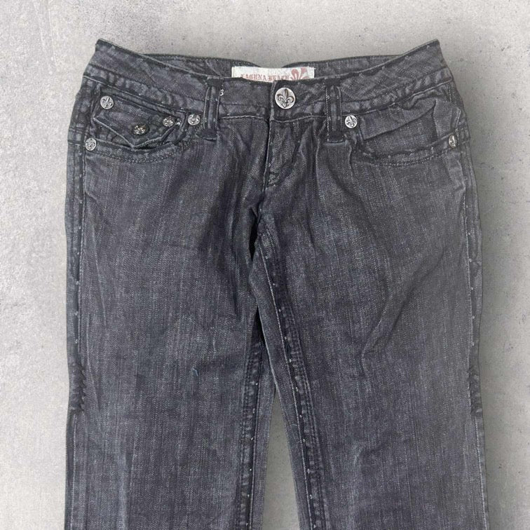 Laguna Beach Low Rise Bootcut Jeans - W29 L34.5