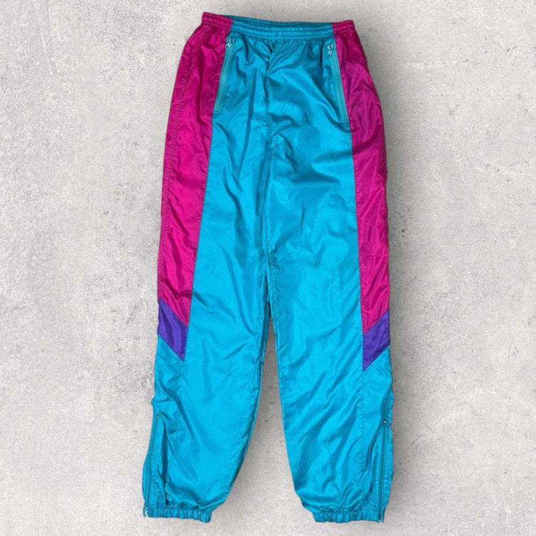 St Bernard Colour Block Windbreaker Joggers - L