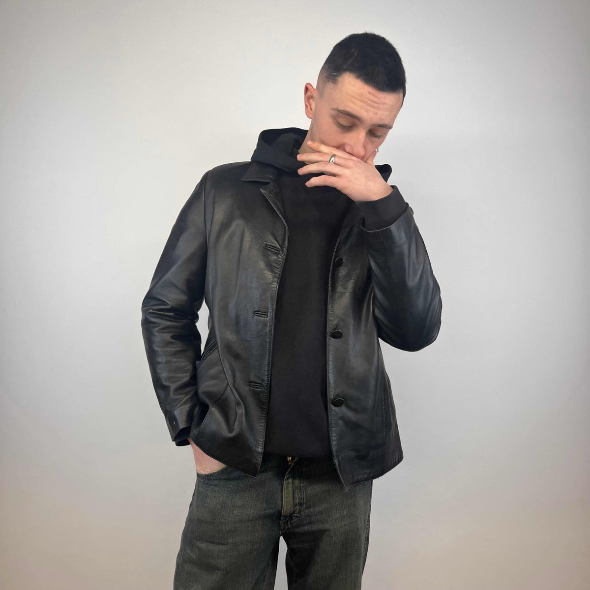 Vintage Let’s Wear Leather Jacket - M