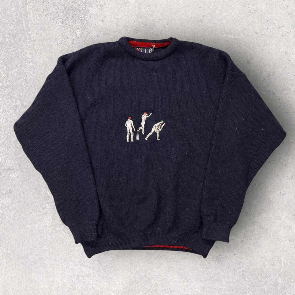 Club Tricot Marine Knit Sweater - M