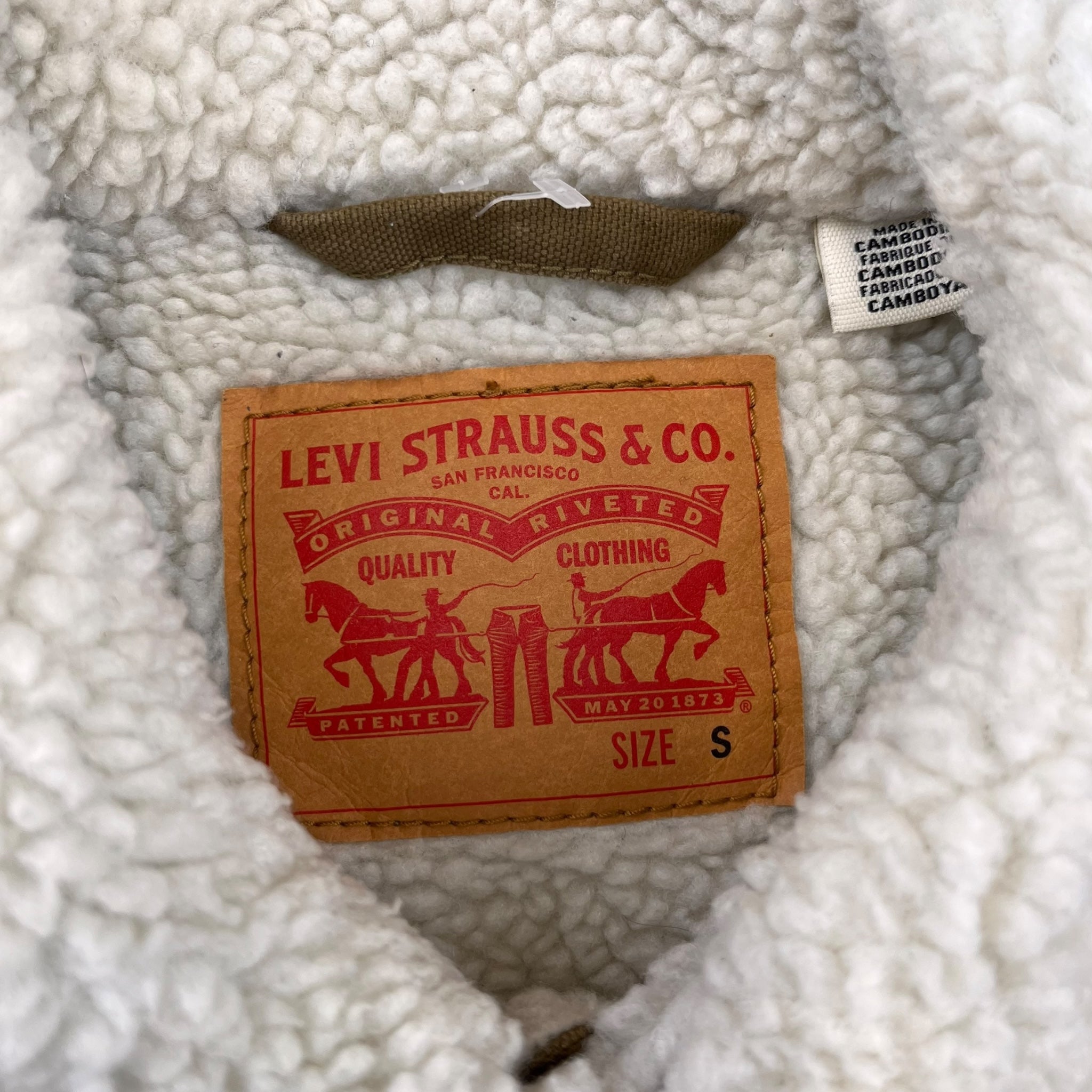 Levi’s Sherpa Trucker jacket - S